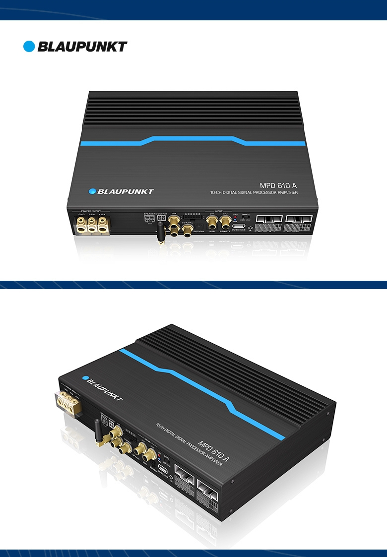 AB類(lèi)DSP功率放大器 MPD 610 A